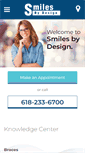 Mobile Screenshot of fairviewsmilesbydesign.com